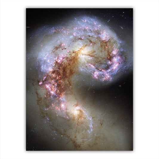 Galactic Encounter: The Antennae Galaxies - Atka Inspirations