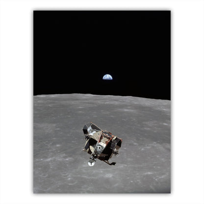 Apollo 11 Rendezvous: Lunar Module Meets CSM - Atka Inspirations