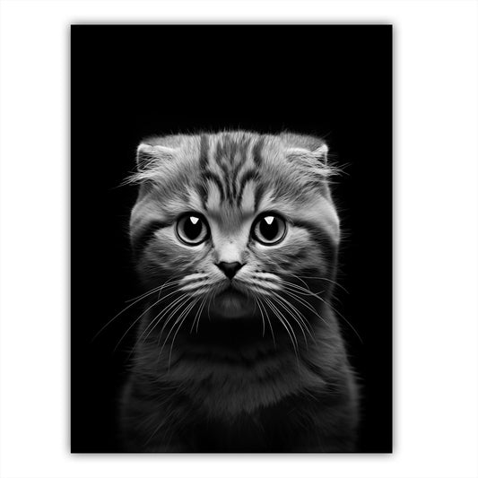 Cat - Scottish Fold Portrait - Atka Inspirations