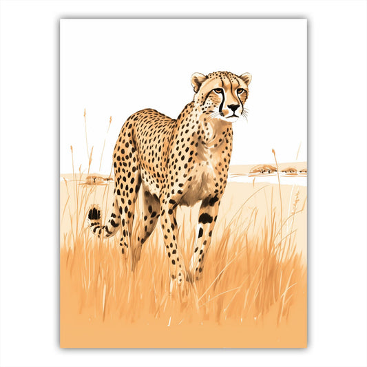 Cheetah's Dusk Pursuit - Atka Inspirations