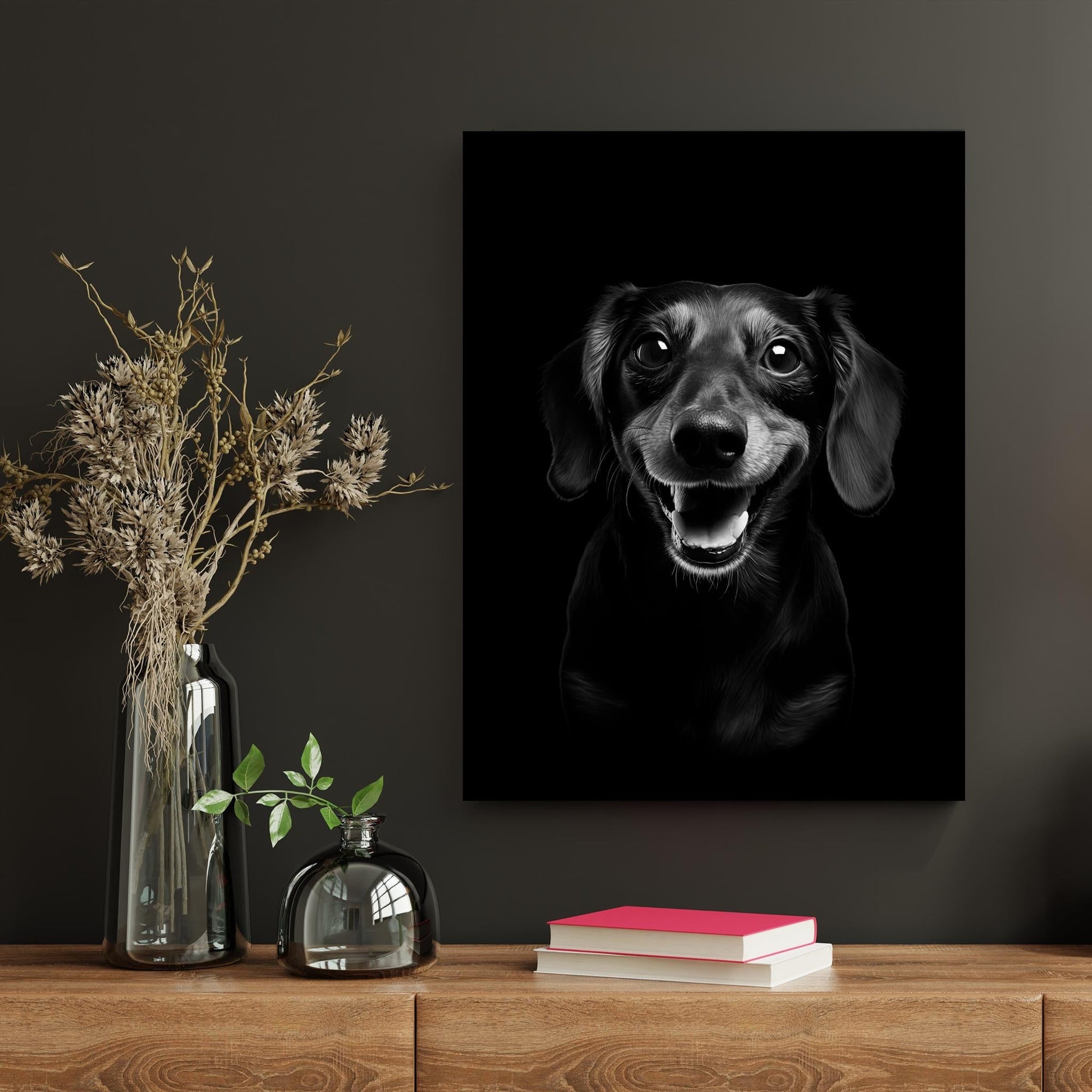 Dog - Dachshund Portrait - Atka Inspirations