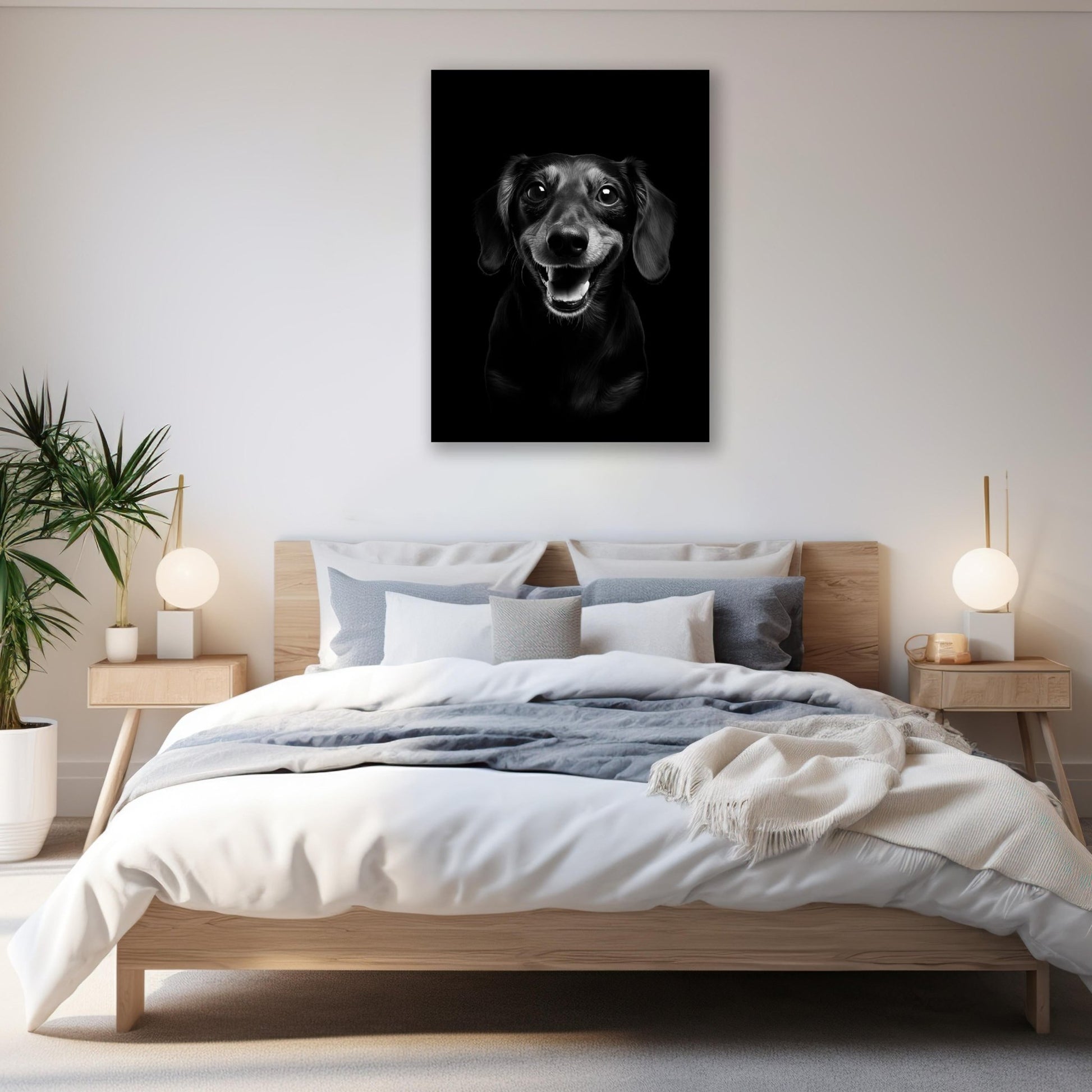 Dog - Dachshund Portrait - Atka Inspirations