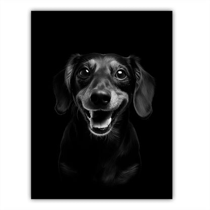 Dog - Dachshund Portrait - Atka Inspirations