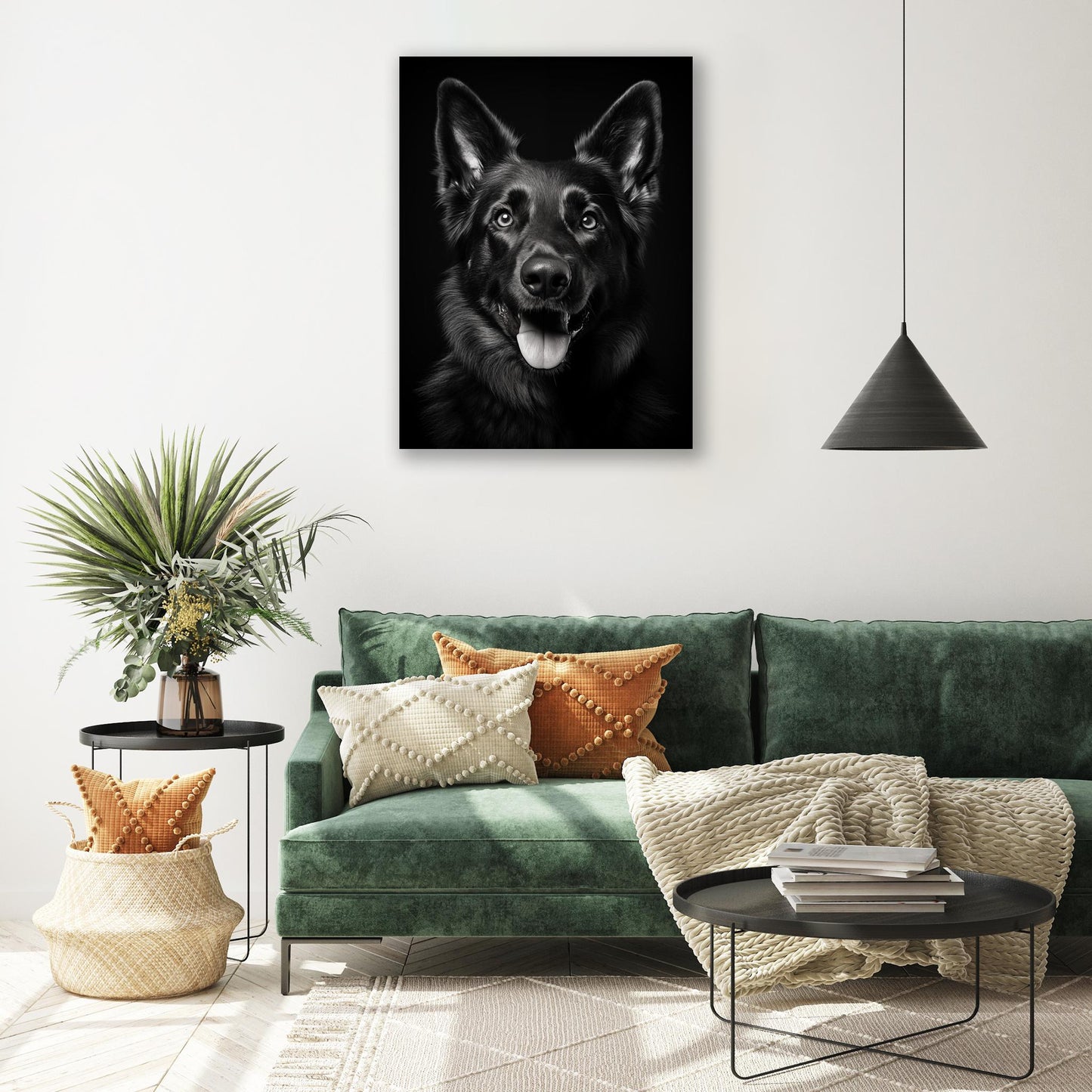 Dog - German Shepard Portrait - Atka Inspirations