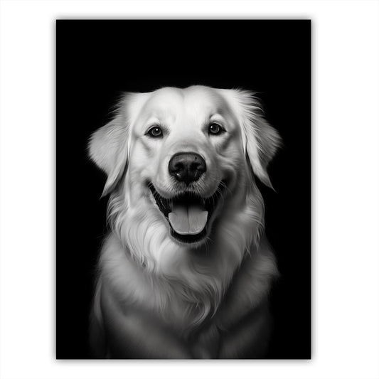 Dog - Golden Retriever Portrait - Atka Inspirations