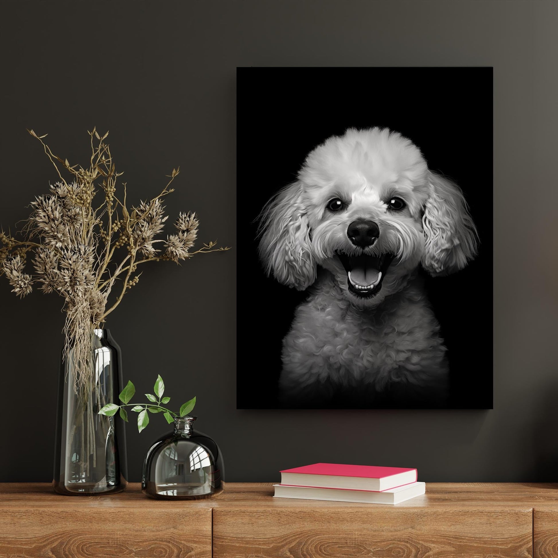 Dog - Poodle Portrait - Atka Inspirations