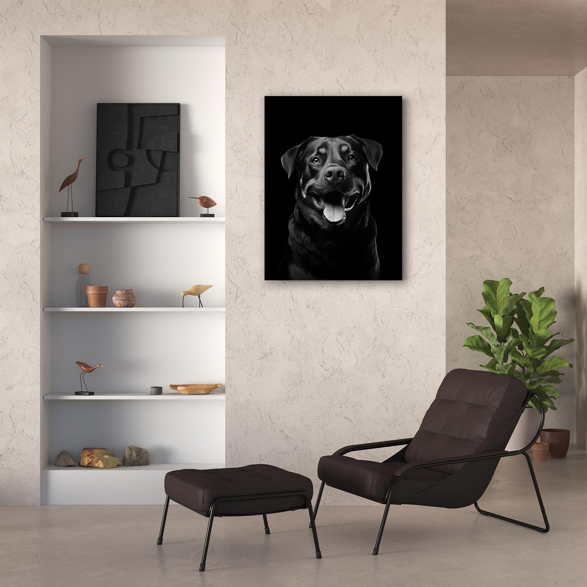Dog - Rottweiler Portrait - Atka Inspirations