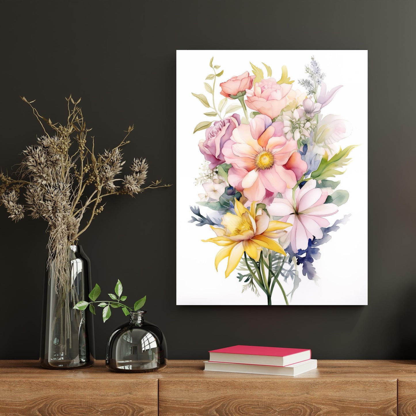 Dreamy Flower Bouquet III - Atka Inspirations