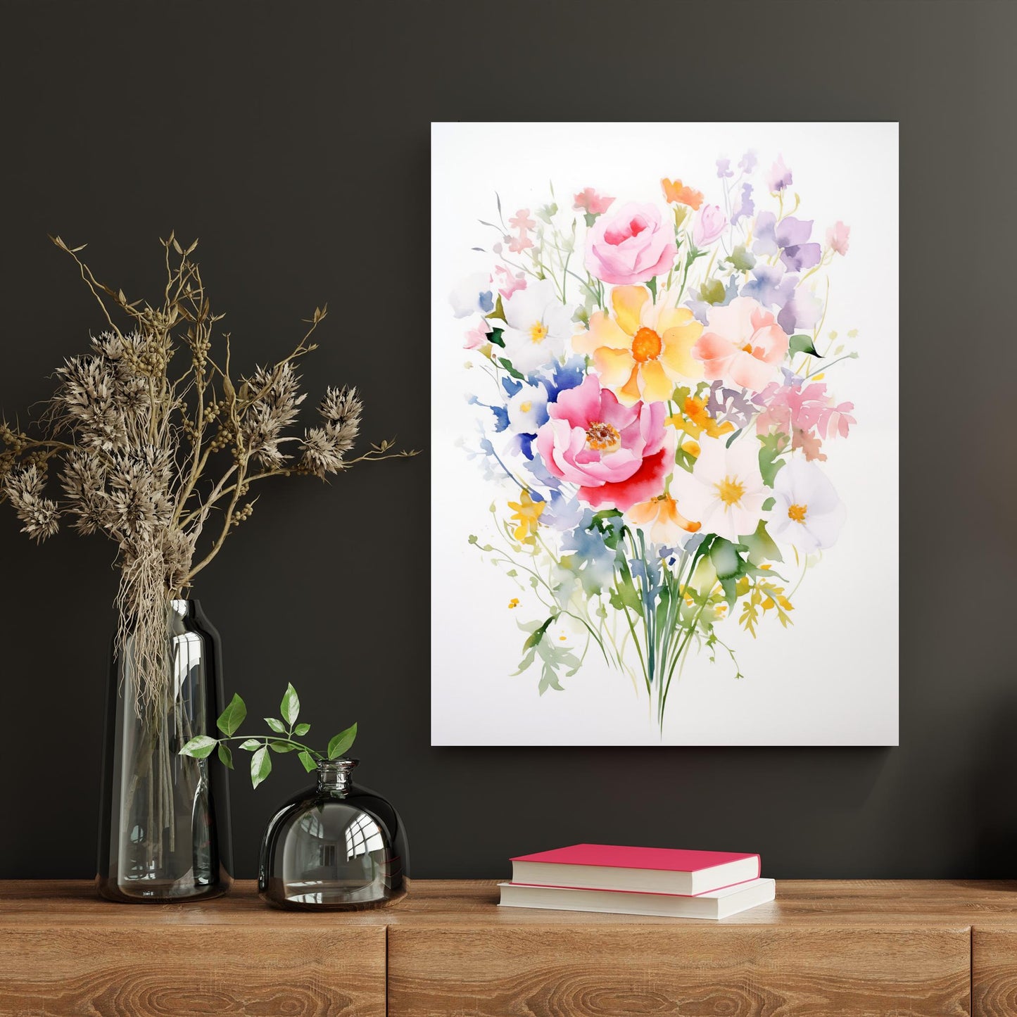 Dreamy Flower Bouquet IV - Atka Inspirations