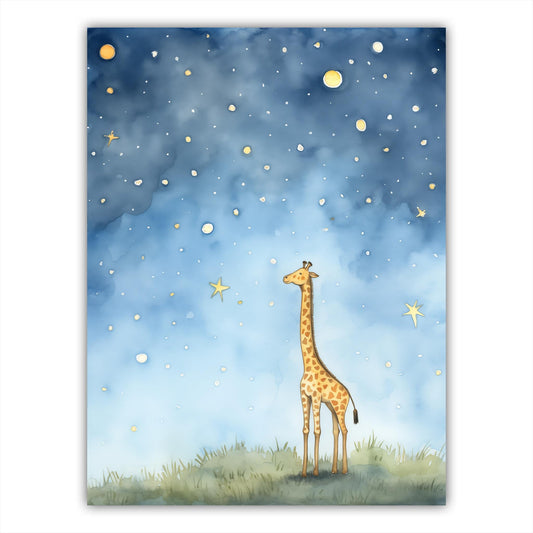 Giraffe's Starry Reach - Atka Inspirations