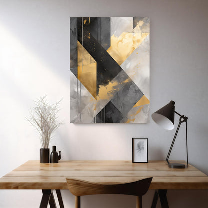 Golden Geometric Harmony - Atka Inspirations