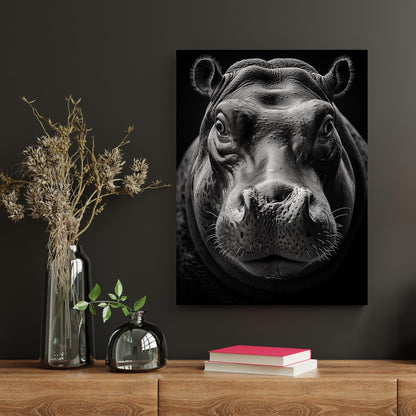 Hippopotamus Portrait - Atka Inspirations