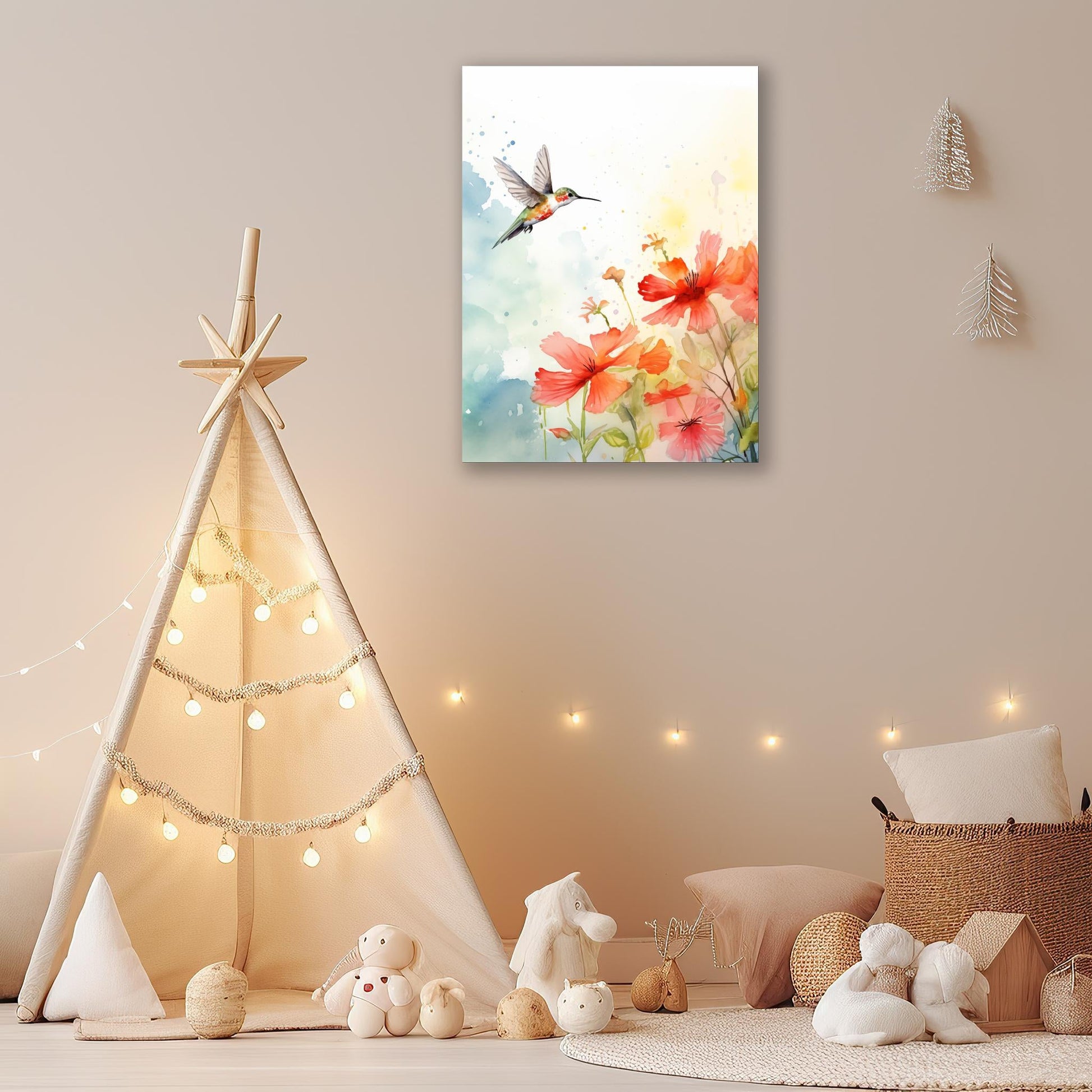 Hummingbird's Morning Flight - Atka Inspirations