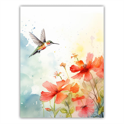 Hummingbird's Morning Flight - Atka Inspirations