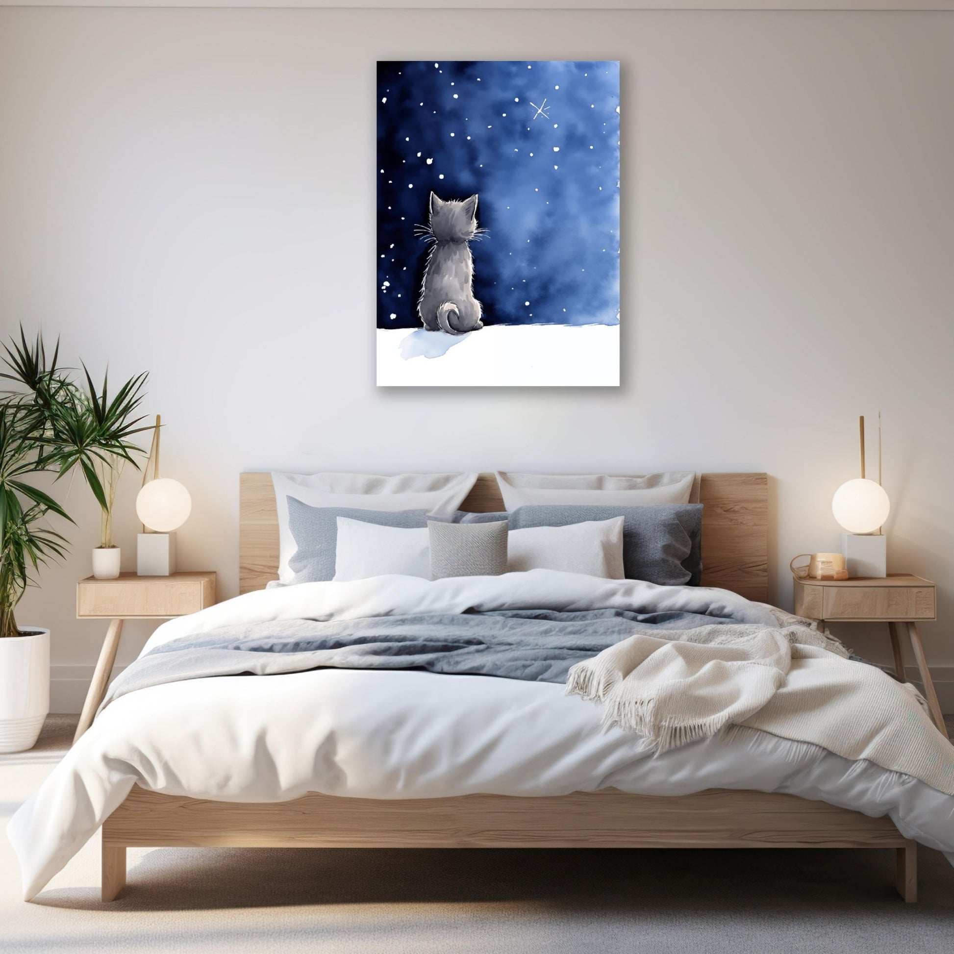 Kitten's Starlit Reverie - Atka Inspirations