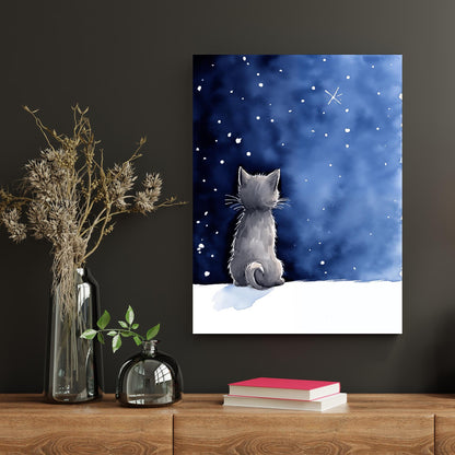 Kitten's Starlit Reverie - Atka Inspirations