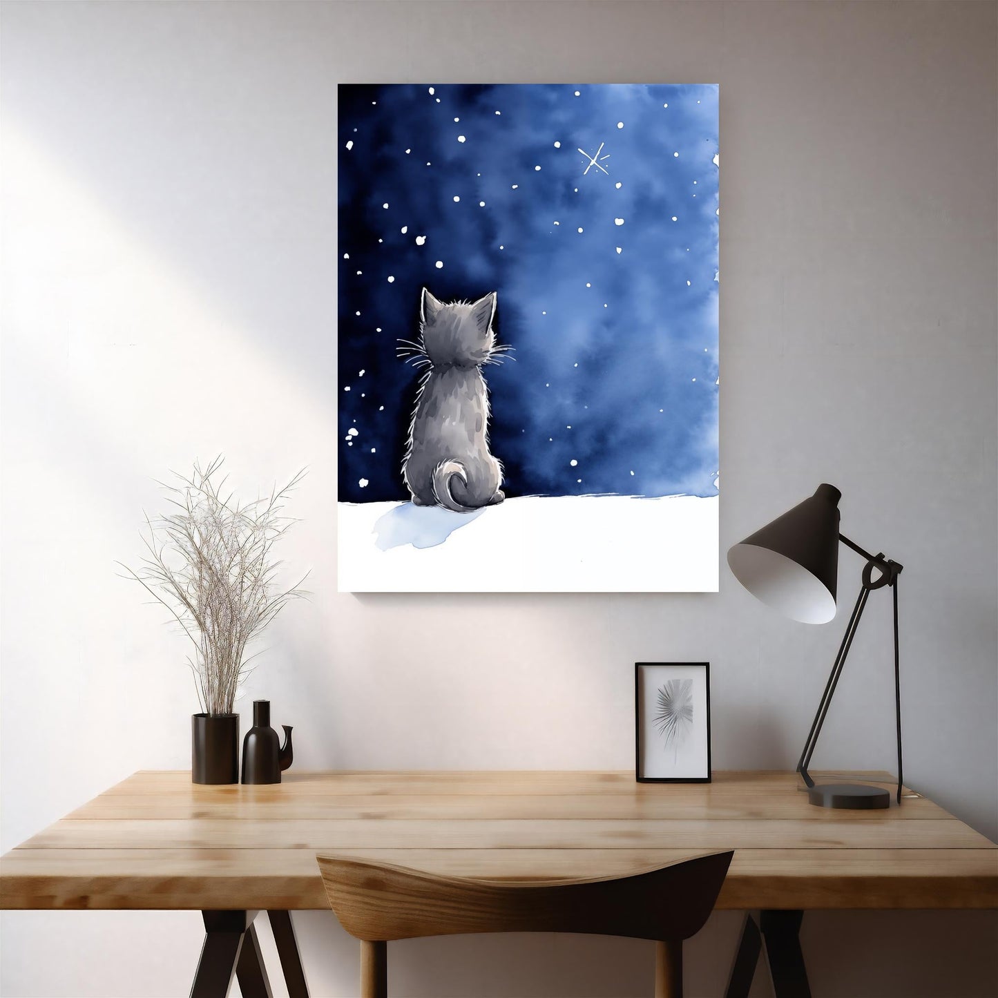Kitten's Starlit Reverie - Atka Inspirations