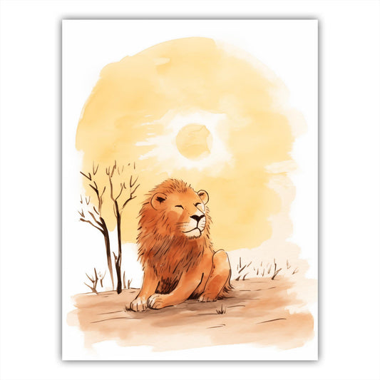 Lion's Lazy Afternoon - Atka Inspirations