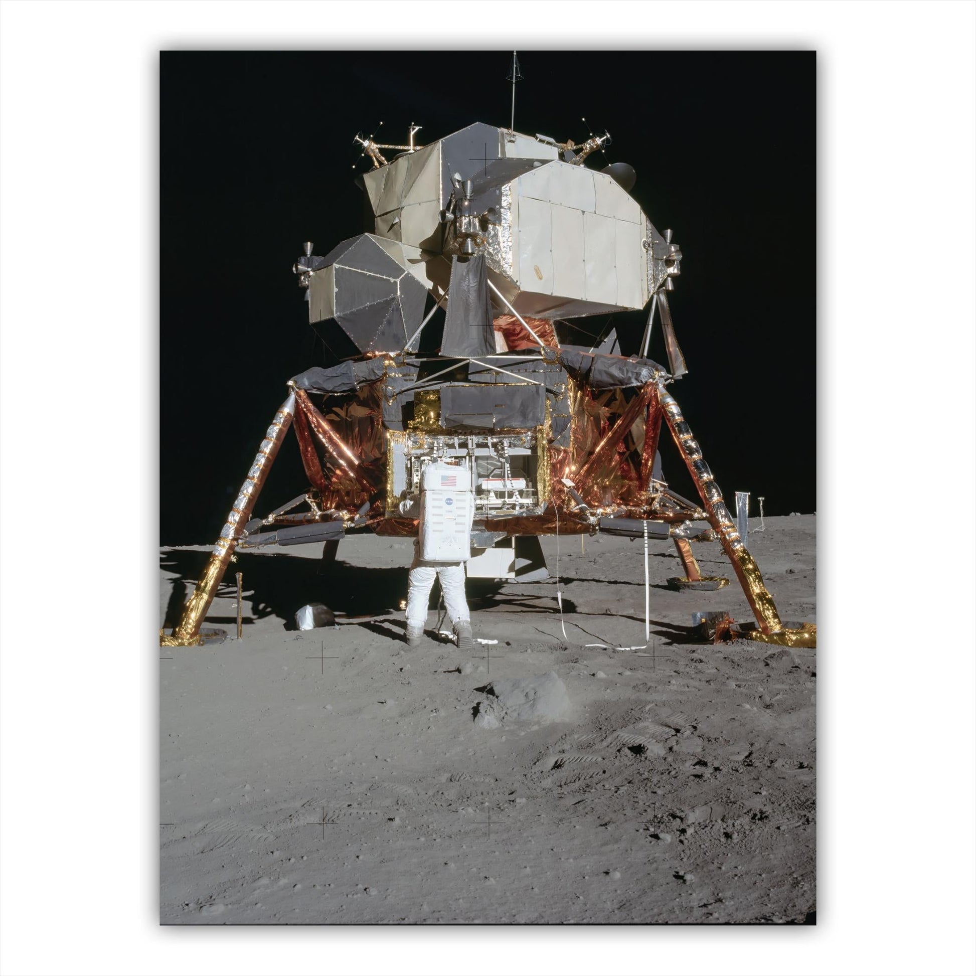 Lunar Module Close-Up: Apollo 11's Historic Landing - Atka Inspirations