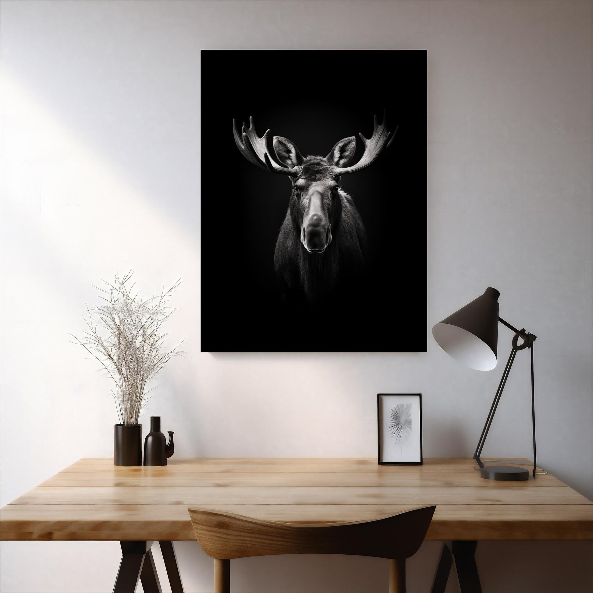 Moose Portrait - Atka Inspirations