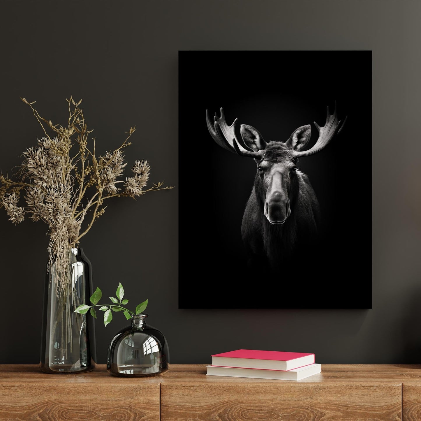 Moose Portrait - Atka Inspirations