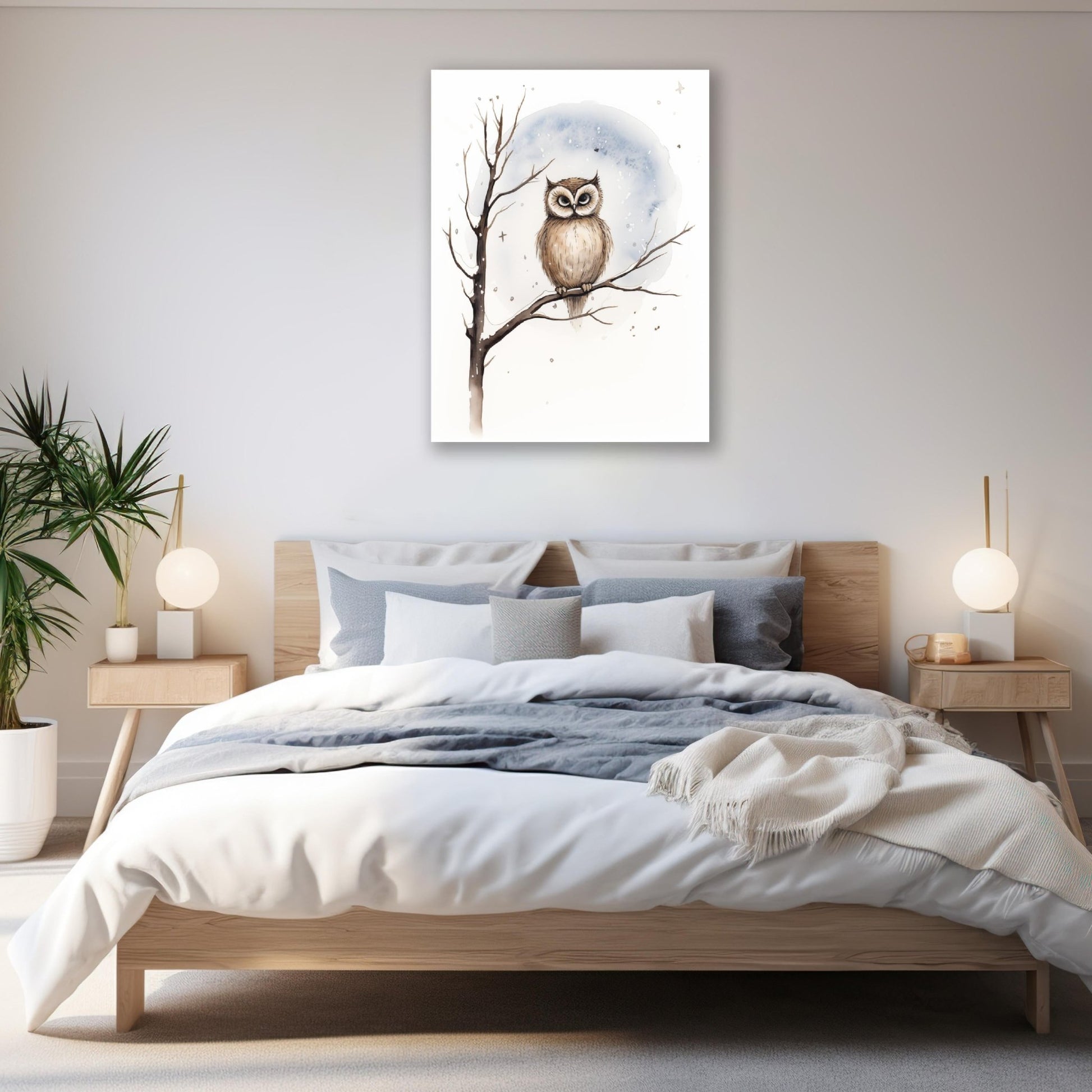 Owl's Evening Watch - Atka Inspirations