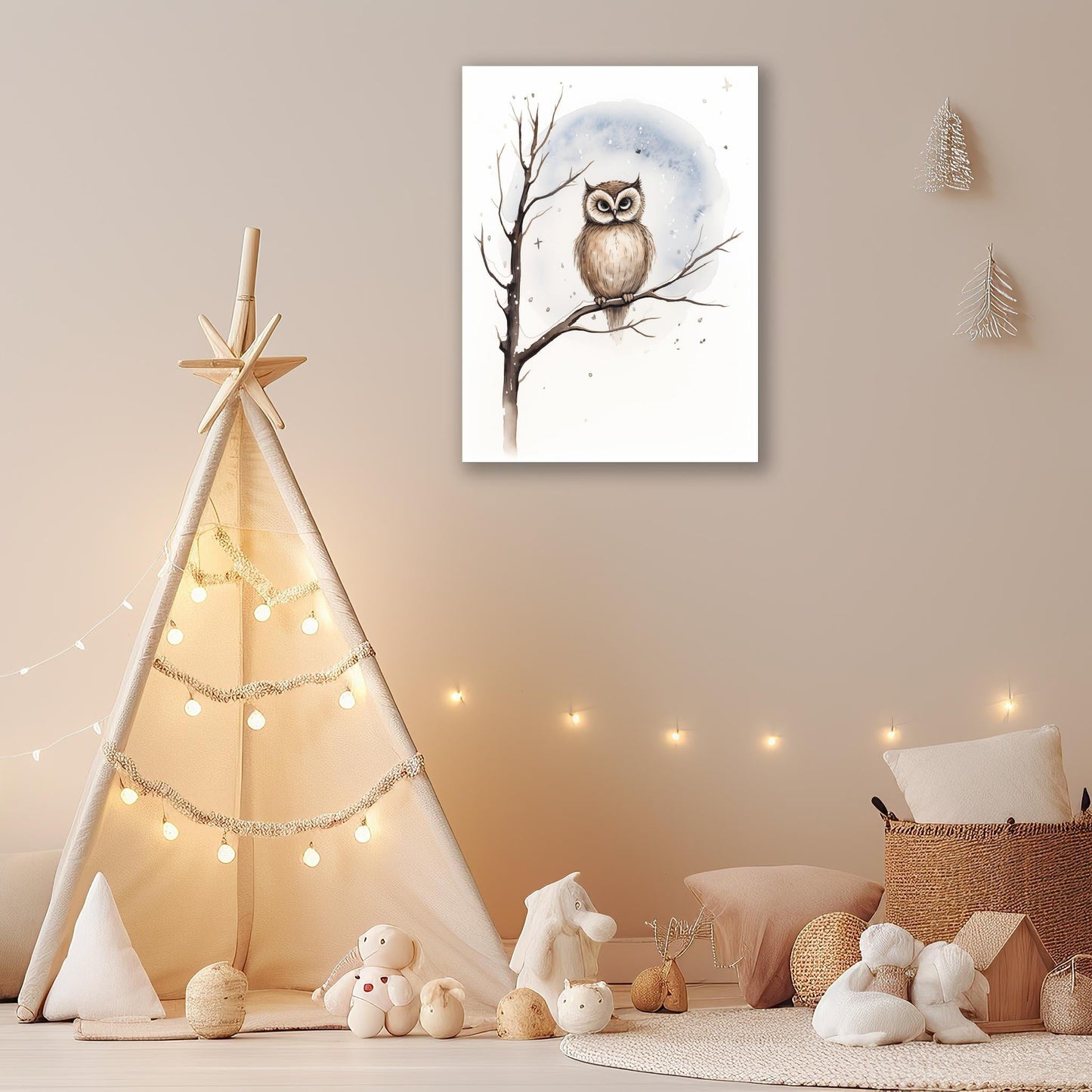 Owl's Evening Watch - Atka Inspirations