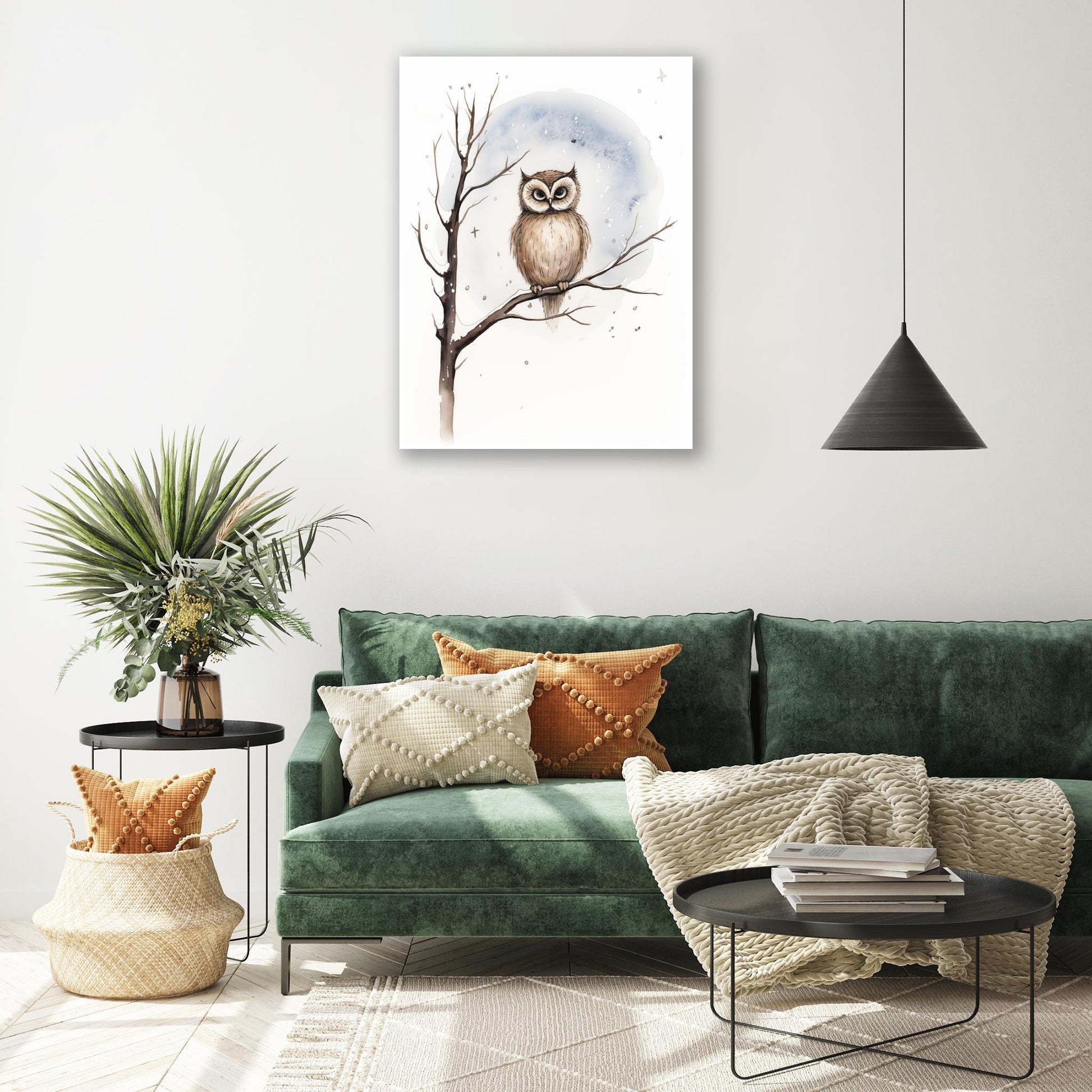 Owl's Evening Watch - Atka Inspirations