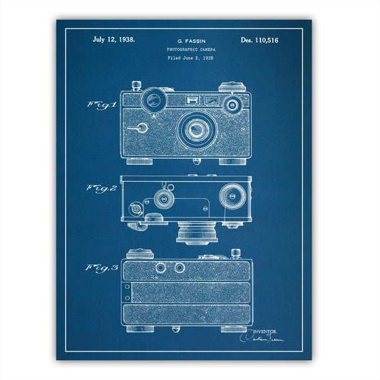 Patent 110516 - Photographic Camera by G. Fassin - 1938 - Atka Inspirations