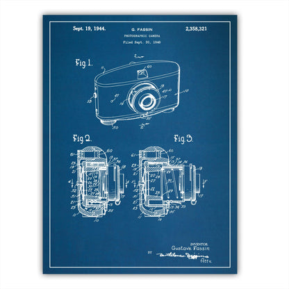 Patent 2358321 - Photographic Camera by G. Fassin - 1944 - Atka Inspirations