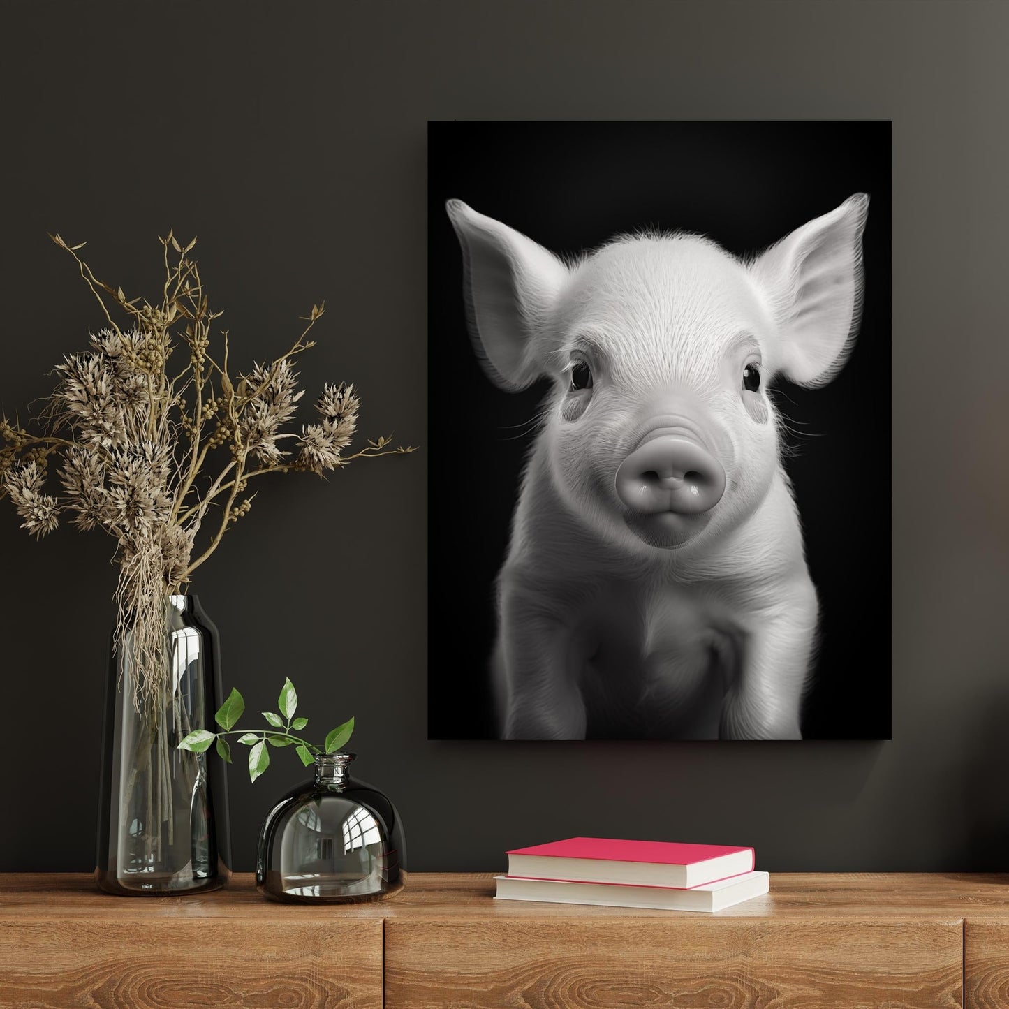 Piglet Portrait - Atka Inspirations