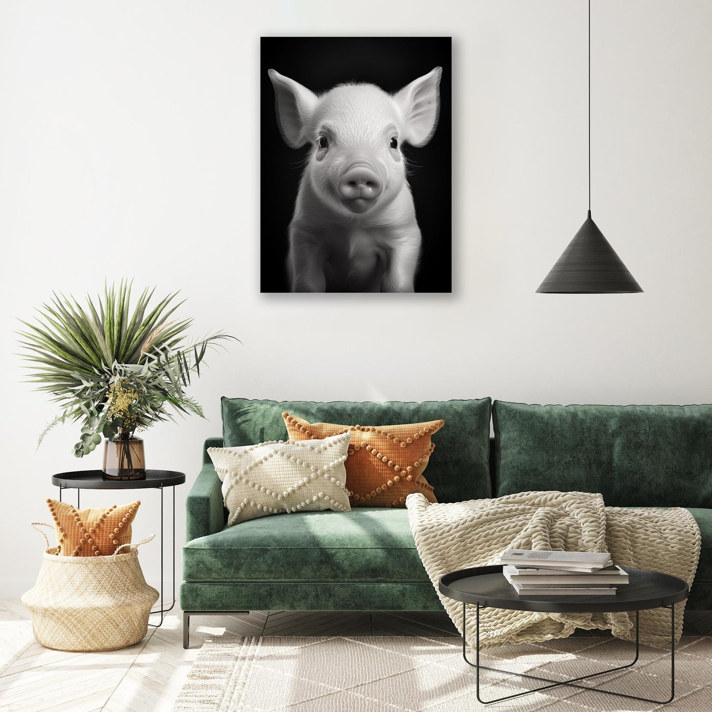 Piglet Portrait - Atka Inspirations