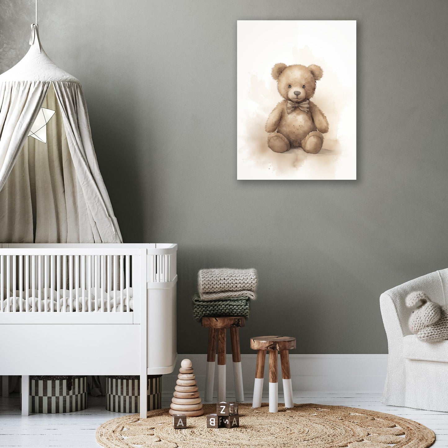 Serene Teddy Solitude - Atka Inspirations