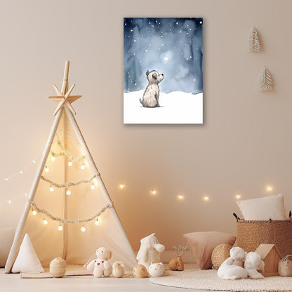 Snowy Night Puppy Watch - Atka Inspirations