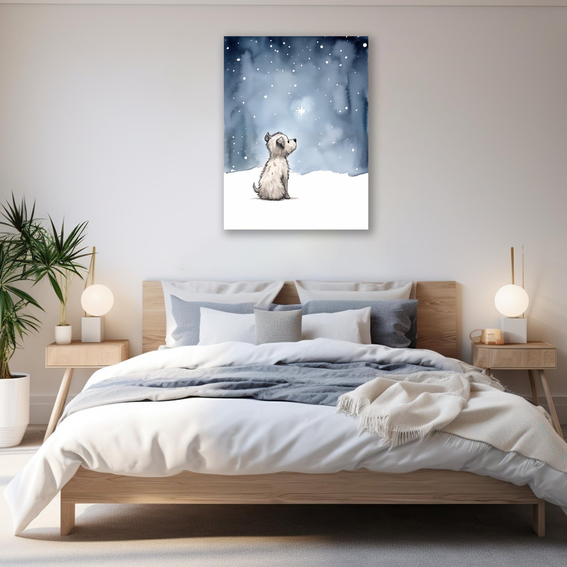 Snowy Night Puppy Watch - Atka Inspirations
