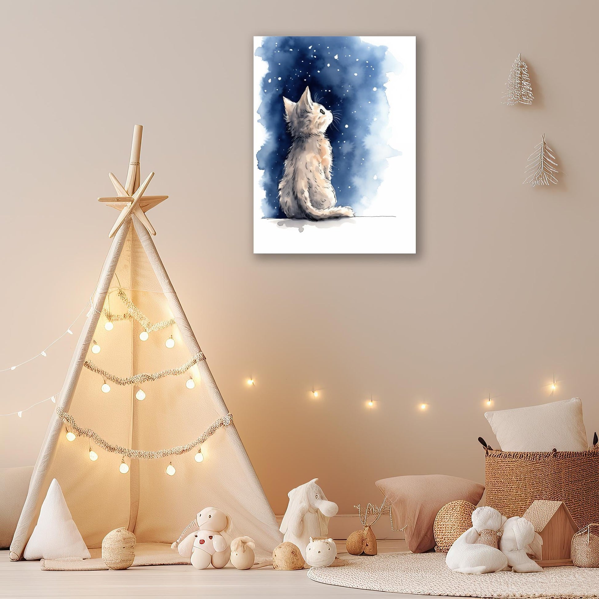 Stargazing Kitten Whispers - Atka Inspirations