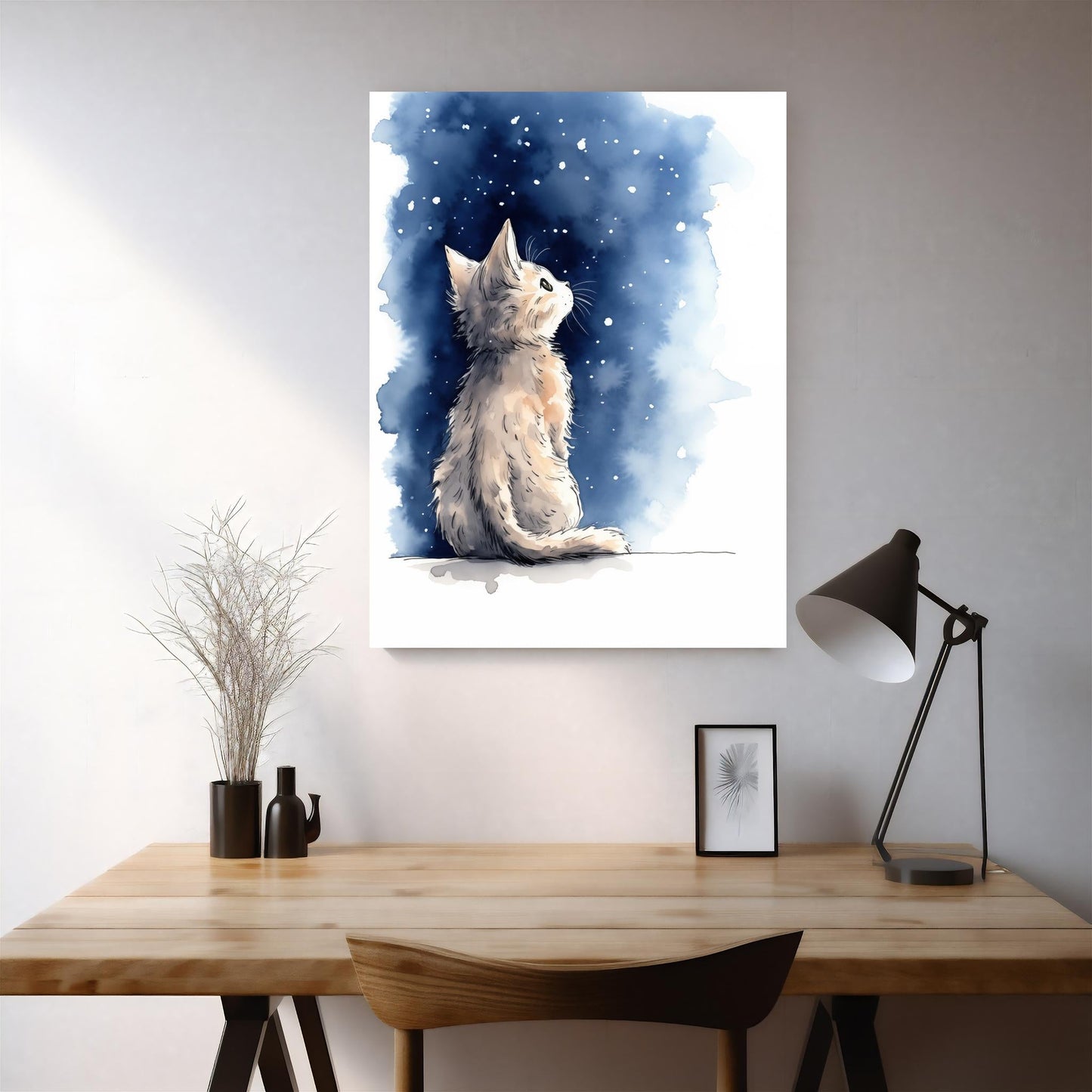 Stargazing Kitten Whispers - Atka Inspirations