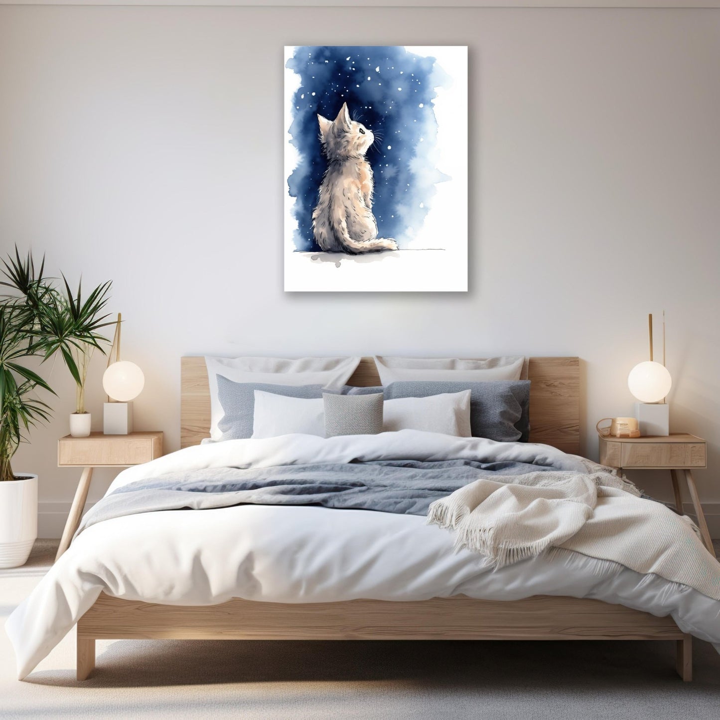 Stargazing Kitten Whispers - Atka Inspirations