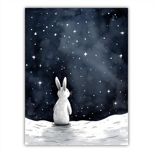 Starry Night Rabbit - Atka Inspirations