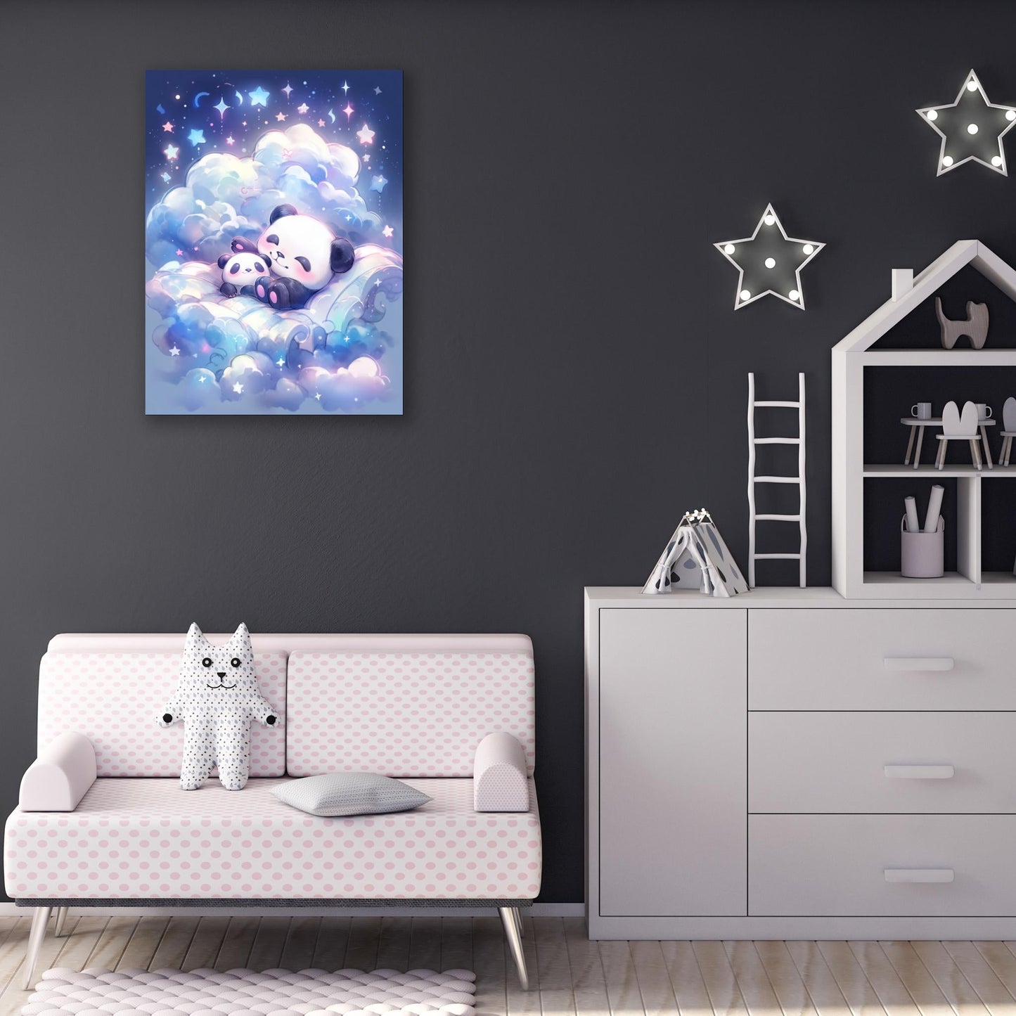 Starry Panda Cuddle - Atka Inspirations